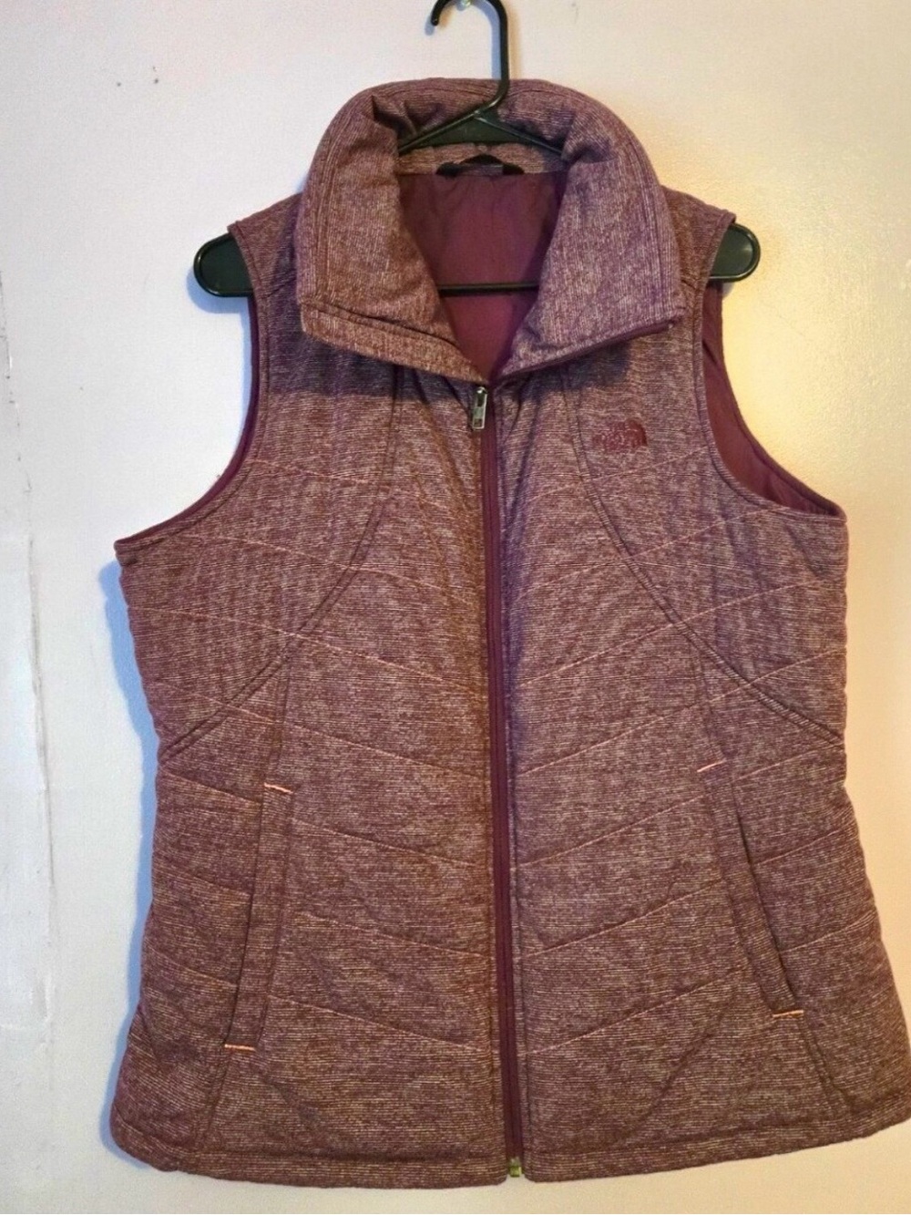 The North Face Women's Quilted Vest in Plum